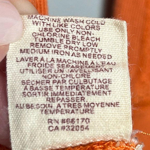 Free People Orange Long Sleeve Top - Picture 9 of 9